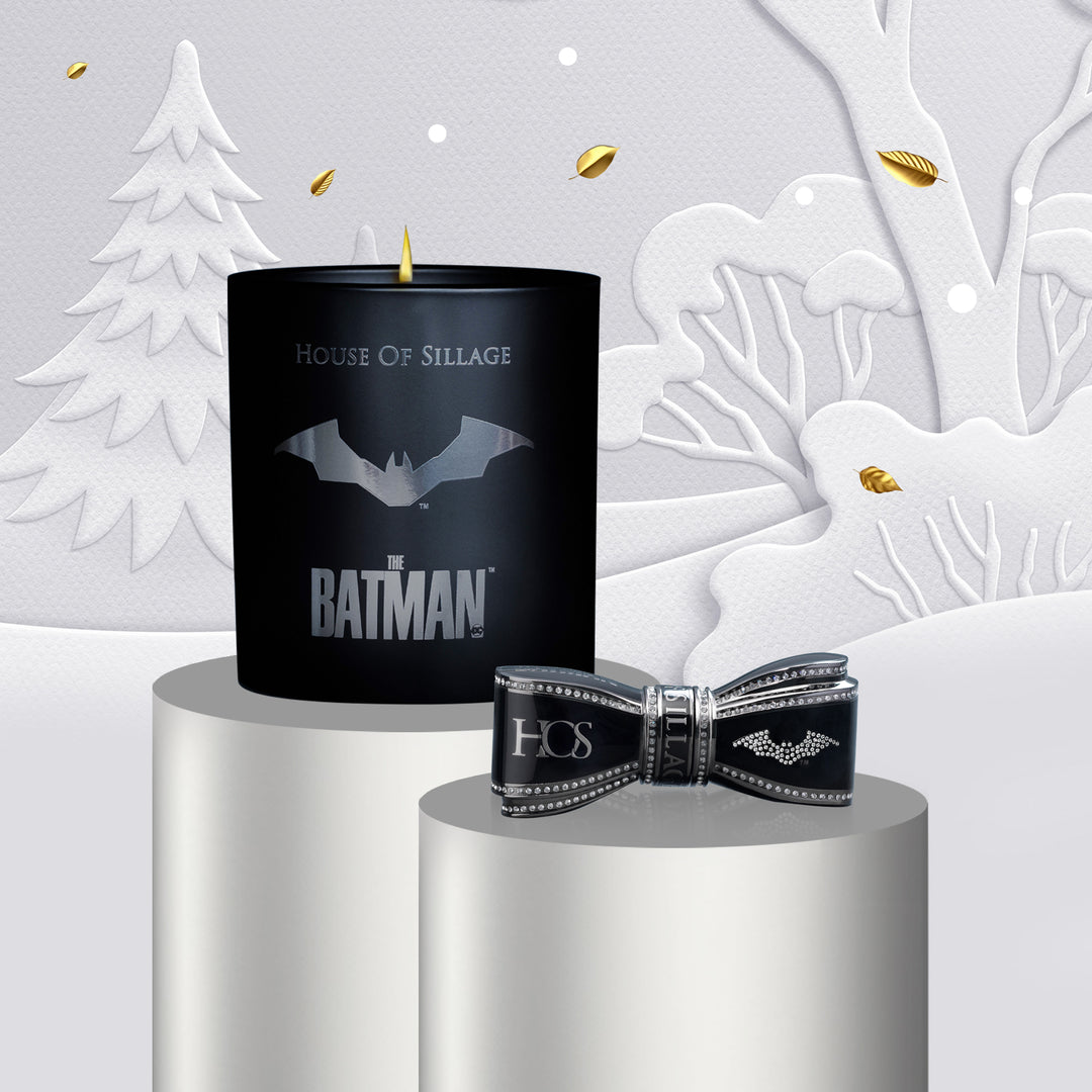 The Batman Collector's Set - Bow Lipstick Case Set & Candle