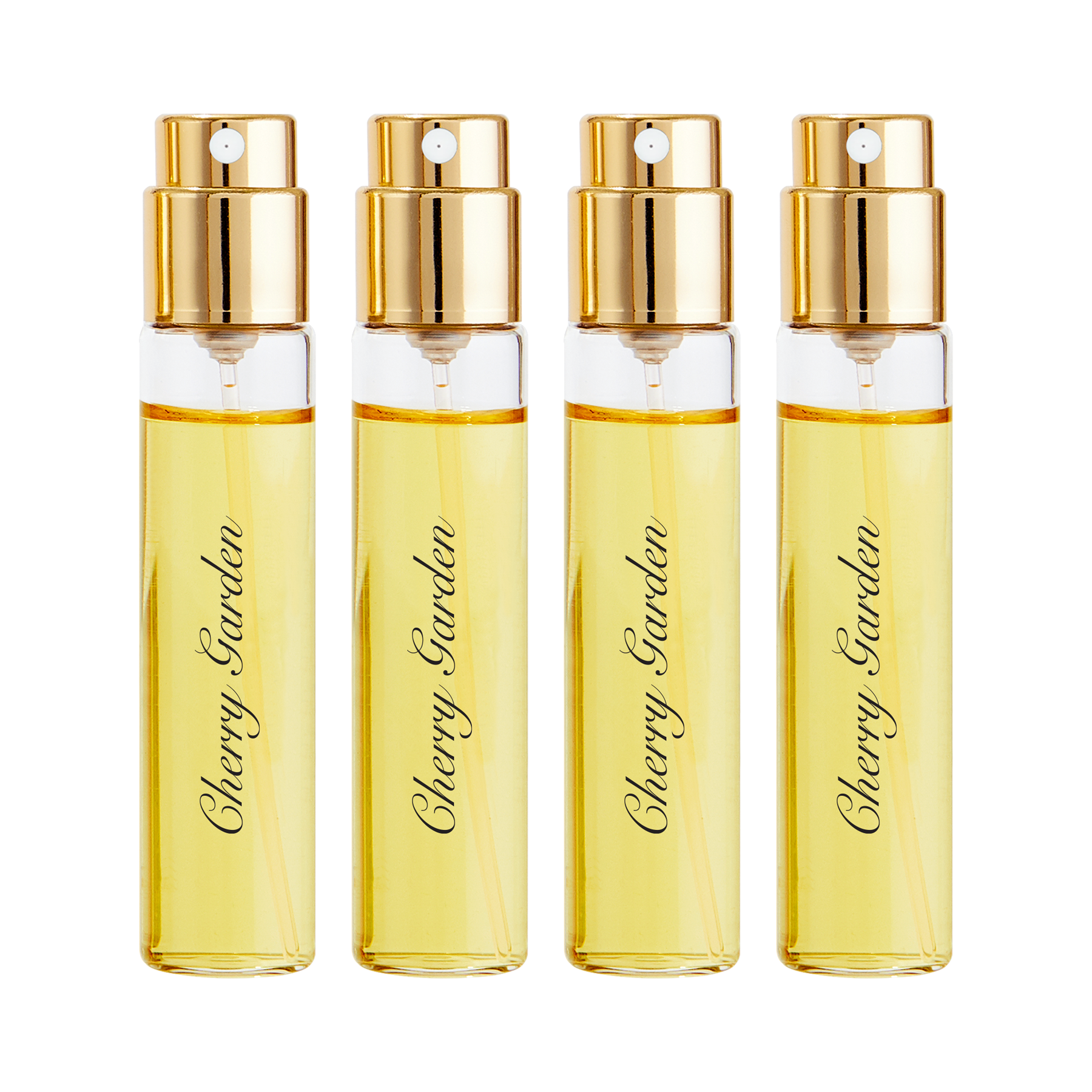 Signature Collection Gold Parfum Travel Spray Refill Quad Set