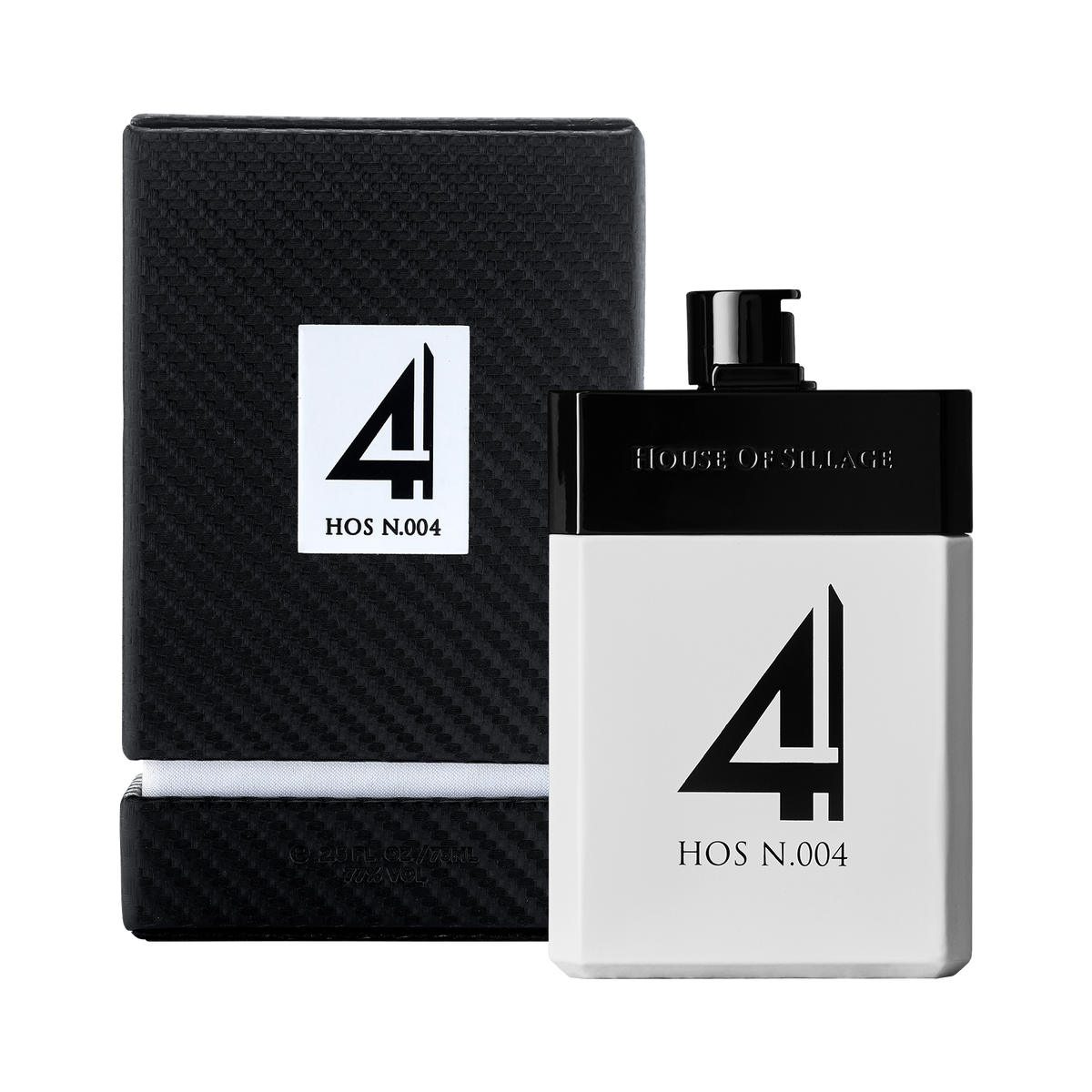 Black and white bottle with Number 4