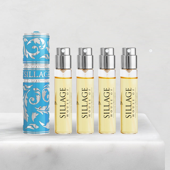 Arabesque Collection Travel Spray Set - Aquamarine