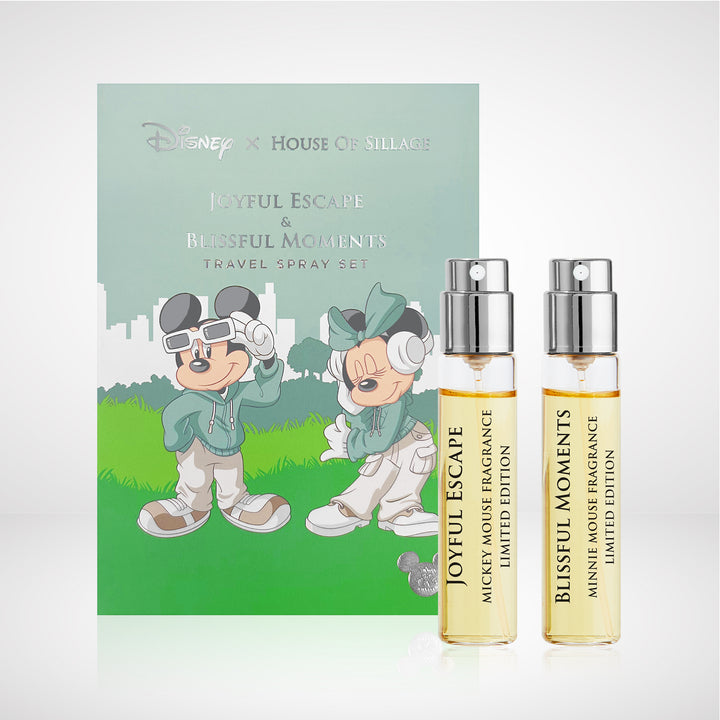 Mickey & Friends Collection Joyful Escape & Blissful Moments Travel Spray Refill Duo