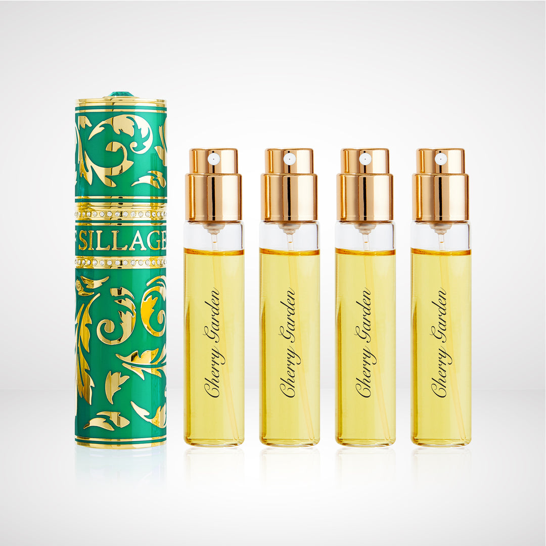 Arabesque Collection Travel Spray Set - Cherry Garden