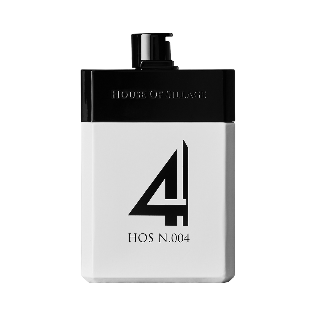 House of Sillage N004 Fragrance in white bottle