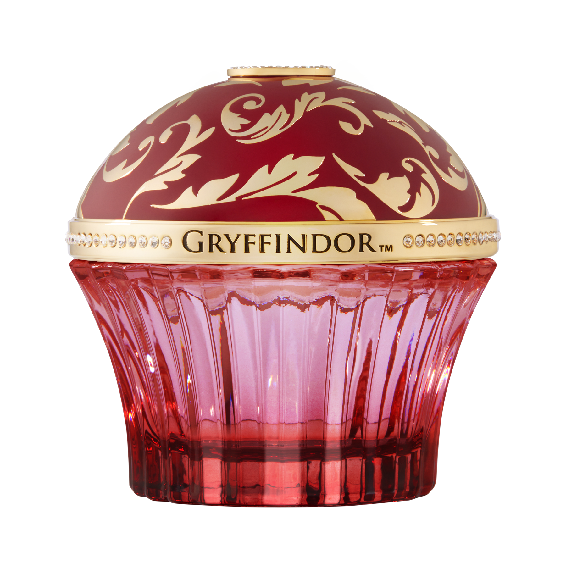  It displays a luxurious arabesque design showcasing the brilliant eagle mascot for the House of Gryﬃndor™. The blue ombre-lacquered French glass is hand polished and hand crafted by the finest French artisans