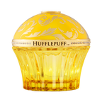 Hufflpuff Fragrance with Yellow  Arabesque Design on the top of cup 
