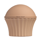 Lightly-Spiced, Sweet, Warm niche, luxury fragrance in soft touch, hazelnut color bottle 