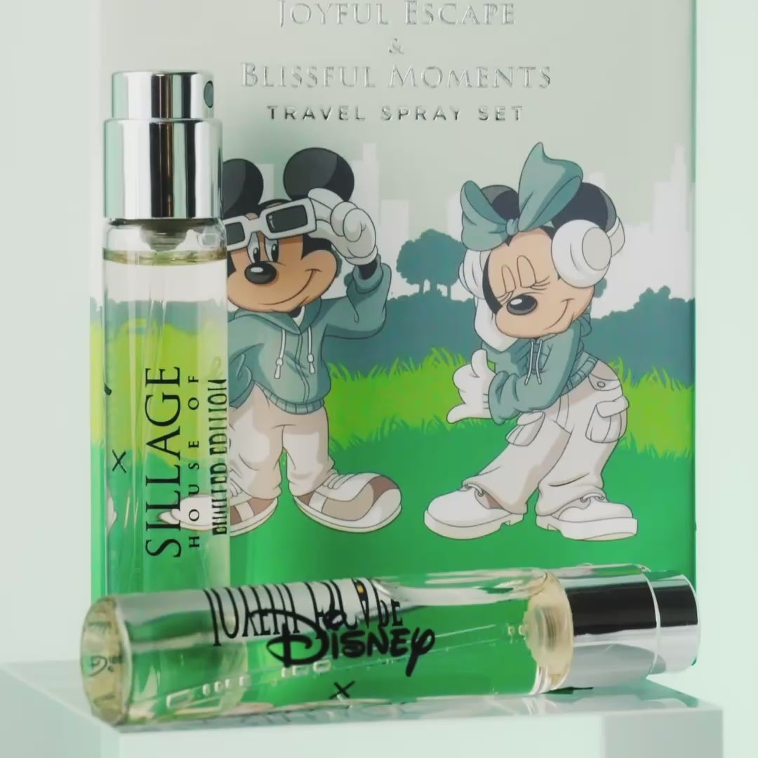 Mickey & Friends Collection Travel Spray Refill Duo