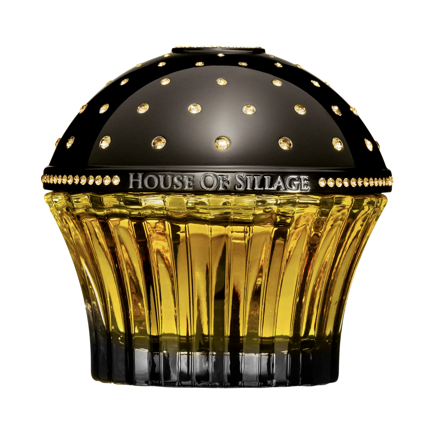 Oriental Parfume with Swarovski Crystals next to book