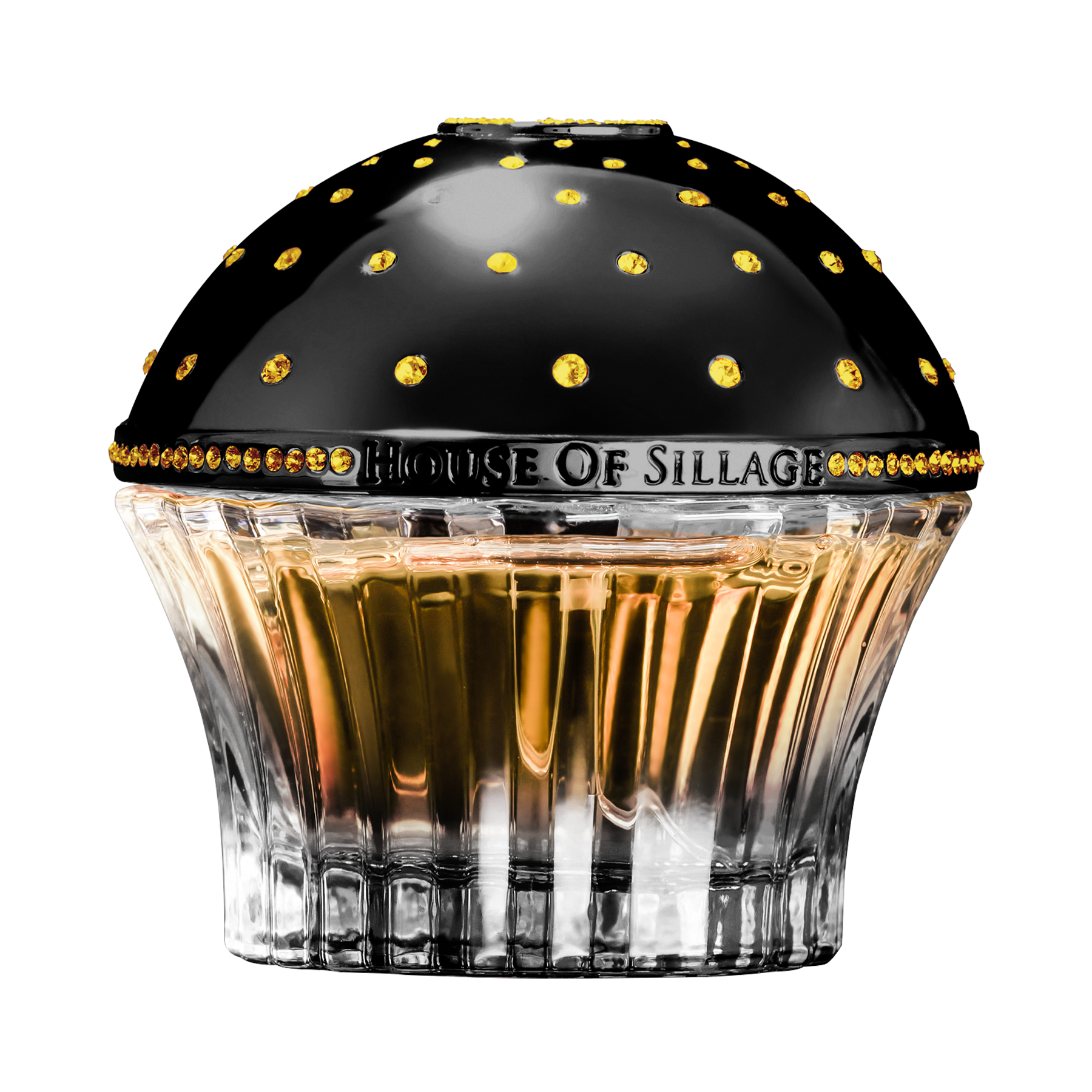 Oriental Parfume with Swarovski Crystals next to book