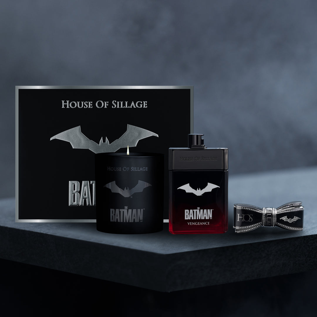 The Batman Collector's Set - Vengeance, Bow Lipstick Case Set & Candle