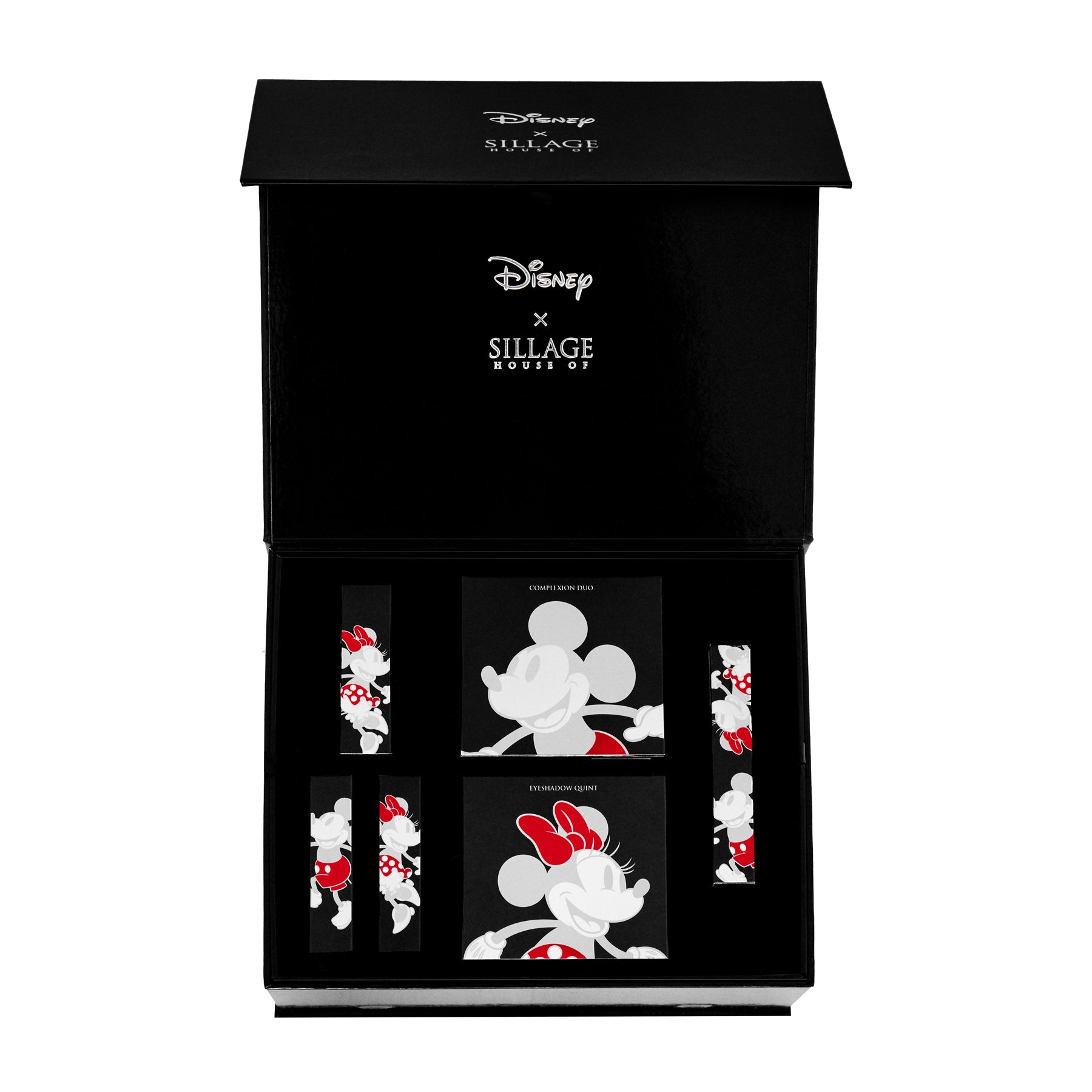 House of Sillage Mickey & Minnie Makeup Set w/Collectors fashion Box