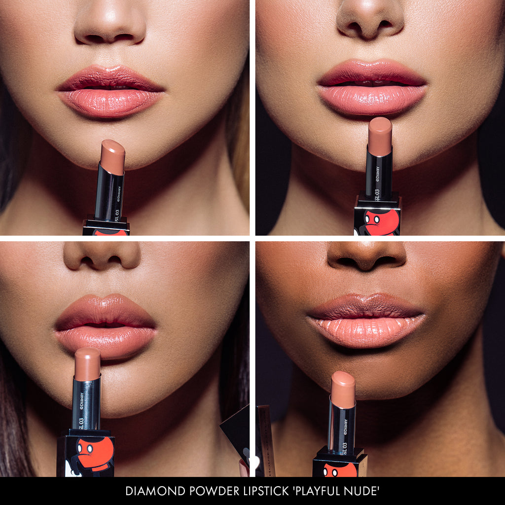 Disney x House of Sillage Beauty - Playful Nude Diamond Powder Lipstick